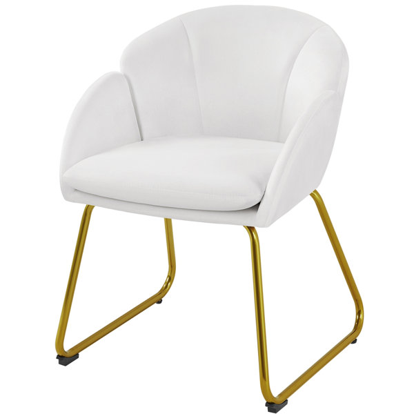 Yaheetech Color Velvet Accent Chair & Reviews Wayfair.co.uk